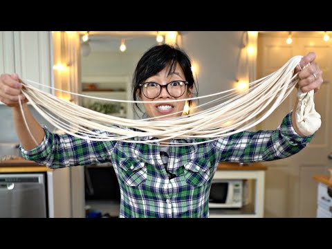 DIY Chinese-style HAND PULLED NOODLES -- failures included
