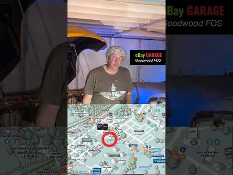 Are you at Goodwood Festival of Speed? Come and find me at the eBay garage on Saturday!