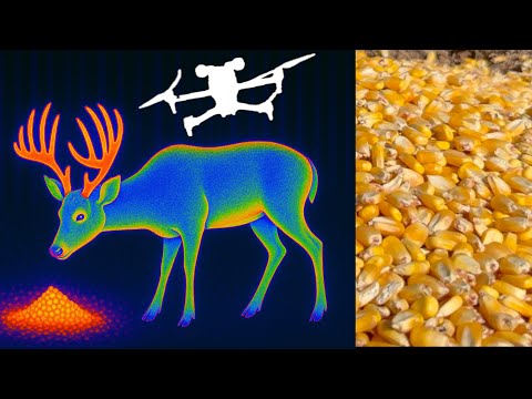 Thermal Drone Reveals Why Mature Bucks Ghost Your Corn