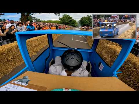 DRIVE WITH THE SPEED KINGS OF LONDON  🏎️ 💨🔥 #redbullsoapboxrace #automobile