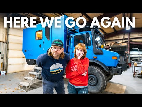 We Put It Off for Too Long! Back To Work On Our DIY Unimog Expedition Truck!
