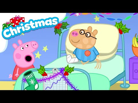 Christmas at the HOSPITAL 🏥 Christmas Special 🎄 Peppa Pig Full Episodes