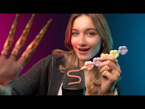 ASMR - Brain Melting Mic Drawing + Measuring & Brushing!