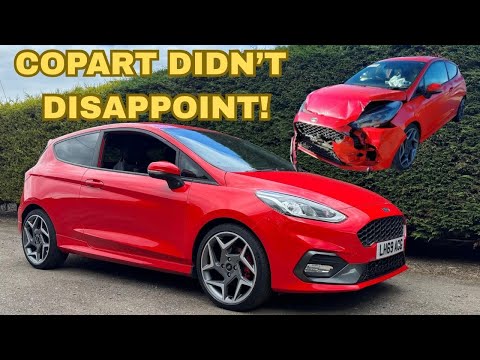 CRASHED DAMAGED COPART FIESTA ST FULLY REPAIRED HOW MUCH CASH £££