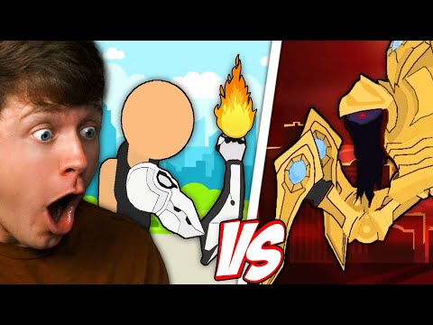 Reacting to MOST VIEWED Stickman BATTLE on YouTube!
