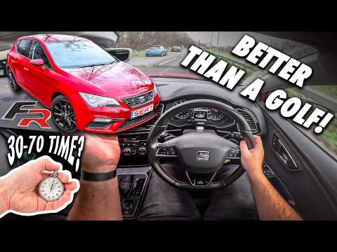 Don't buy a VW GOLF! Buy THIS! *POV* // Seat Leon FR