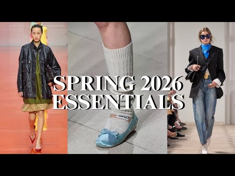 5 Fashion Essentials You NEED for Spring 2026
