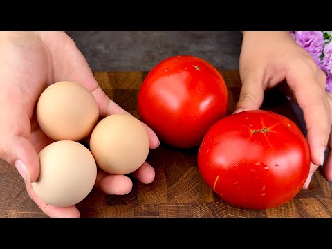 Tomaten mit Eiern schmecken besser als Fleisch! 2 einfache und leckere Abendessen-Rezepte!