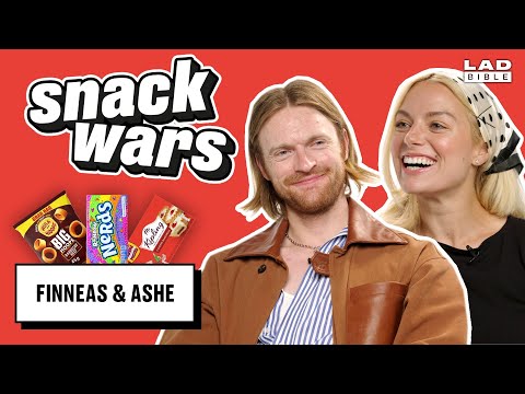 FINNEAS and Ashe Try British & American Food | Snack Wars
