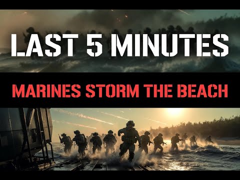 Last 5 Minutes Before Marine Squad Storms the Beach – They Took the Building