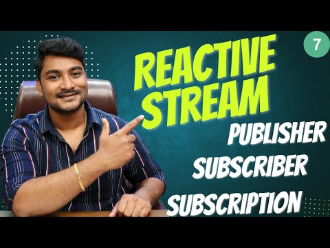 Master Reactive Stream Specification - Publisher , Subscriber , Subscription Custom Implementation
