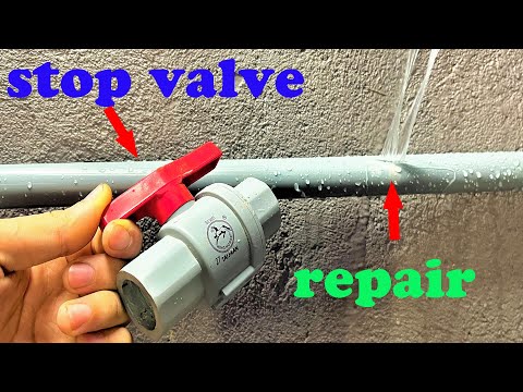 Plumbing And The Unexpected Fix! Tips For Adding Stop Valves And Repairing Pvc Pipes