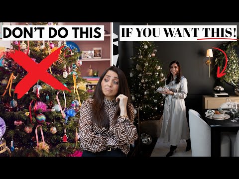 Avoid these Holiday Decor Mistakes!  (Achieve that classic Ralph Lauren style even on a budget!)