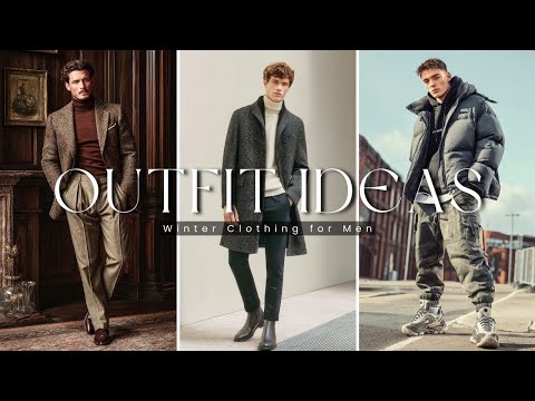 Stop Dressing Boring: 20 Winter Outfit Ideas for Men | Men’s fashion