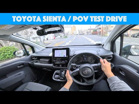 2023 Toyota SIENTA - Test Drive - POV with Binaural Audio