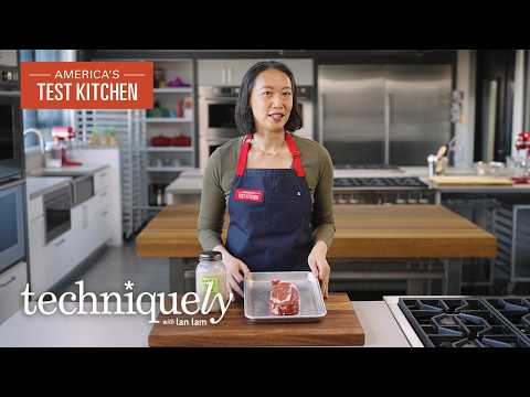 How to "Dry Age" a Steak in Two Hours | Techniquely with Lan Lam