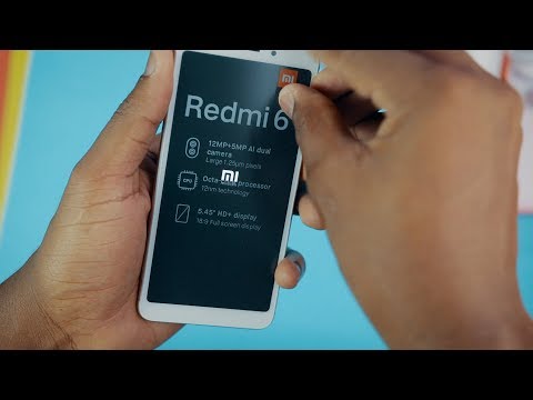 Xiaomi Redmi 6 Unboxing and Hands On