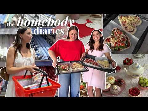 homebody diaries 💌 galentines, errands, craft shopping & days at home