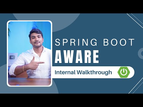 Access Spring Boot Internal Objects - Spring Framework's Aware Interface(s) | Spring Boot tutorial