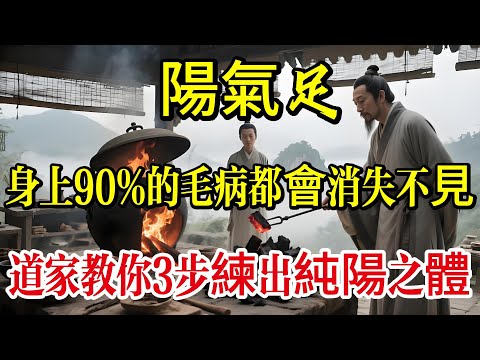 陽氣足，身上90%的毛病都會消失不見，道家教你3步練出純陽之體|打坐冥想|養生|道家|佛教 |佛學知識|修心修行|禪悟人生 |南無阿彌陀佛|談佛道安
