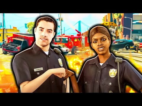 This mod makes you a cop in GTA V