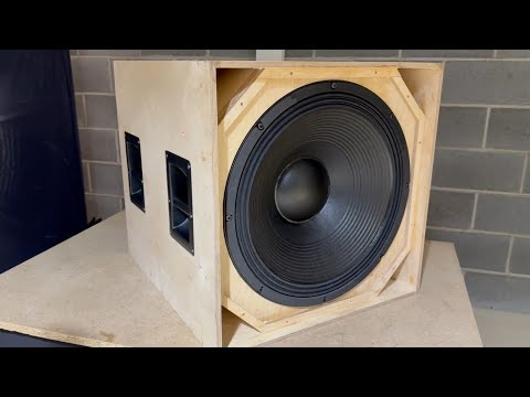 Celestion TSQ2145 21" Bass Reflex Cabinet Build