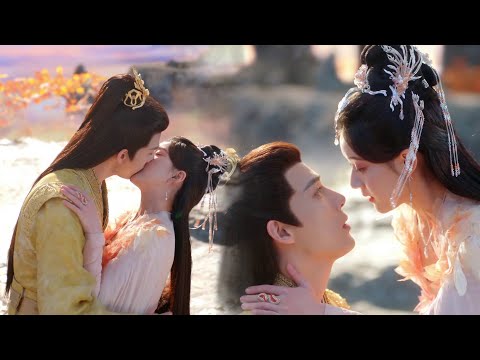 Fairy kisses and forgives useless guy!