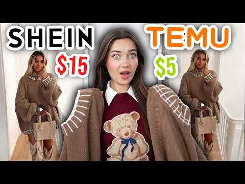 Are TEMU & SHEIN Selling The SAME Products!? LET'S FIND OUT!