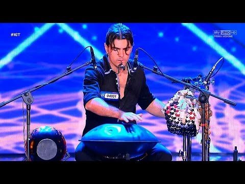ITALIA'S GOT TALENT - Loris Lombardo - Standing ovation - (handpan)