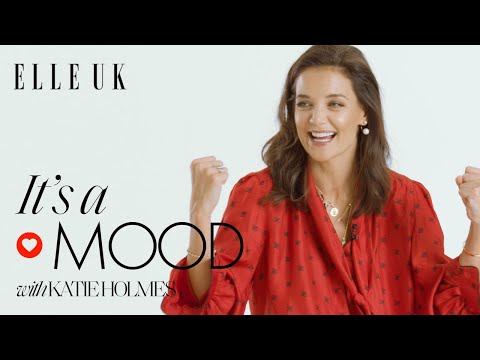 Katie Holmes on THAT Cardigan & Other Iconic Fashion Moments | It's A Mood | Elle UK