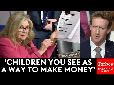 WATCH: Applause Breaks Out During Marsha Blackburn's Relentless Grilling Of Mark Zuckerberg
