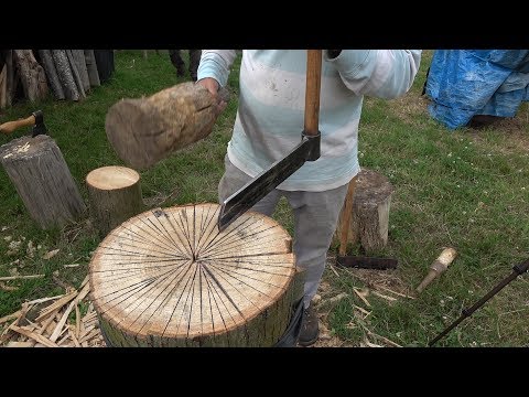 Making Roof Shingles With Hand Tools