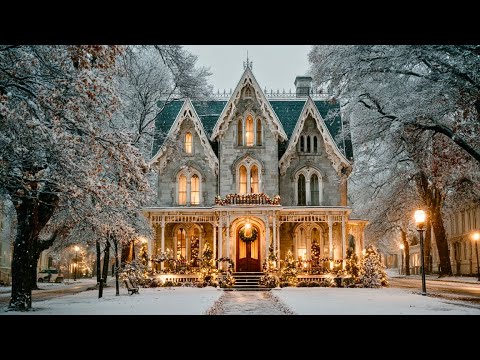 Victorian Christmas House Tour with Vintage Holiday Charm