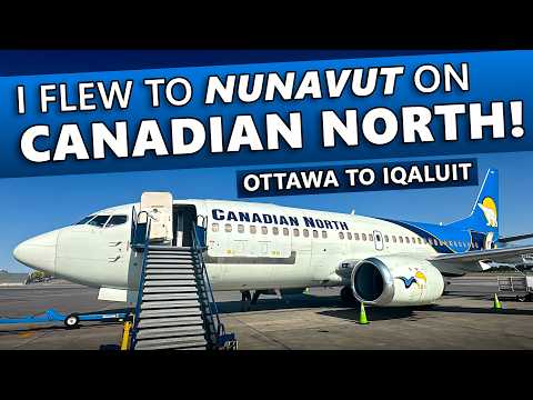 I Flew to NUNAVUT on Canadian North's 737-300!