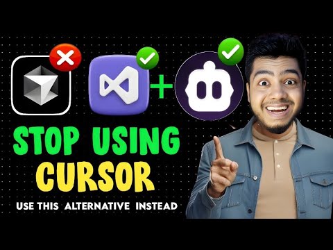 VS Code + Cline + Continue + Ollama | NEVER PAY for Cursor AI Again- FREE & Local Cursor Alternative