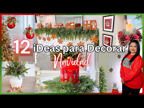 12 iDEAS para DECORAR en NAVIDAD 2025 / Christmas Decor ideas