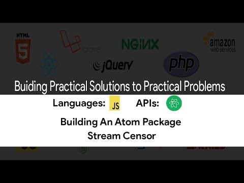 Let's Build Something :: Atom Extension :: Javascript, Atom API