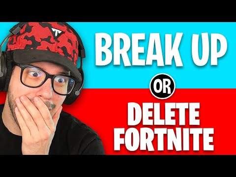 Would You Rather Challenge with My Girlfriend! (Fortnite)