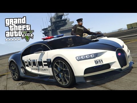 GTA 5 Mods - PLAY AS A COP MOD!! GTA 5 Police Bugatti Chiron Mod Gameplay! (GTA 5 Mods Gameplay)