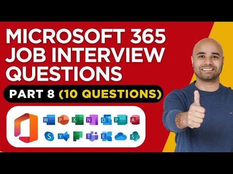 Microsoft 365 Interview Questions Part 8 | Top 100 M365 Questions with Answers