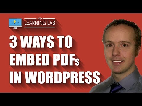 3 Ways To Embed A PDF On WordPress Posts And Pages