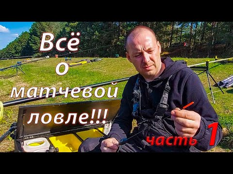 Match fishing for beginners. Equipping a match. How to measure depth. Sliding assembly.