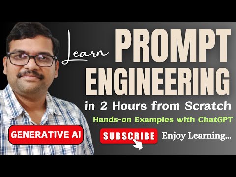 Learn Prompt Engineering in 2 Hours in Simple Way | Hands-on examples with ChatGPT | Generative AI