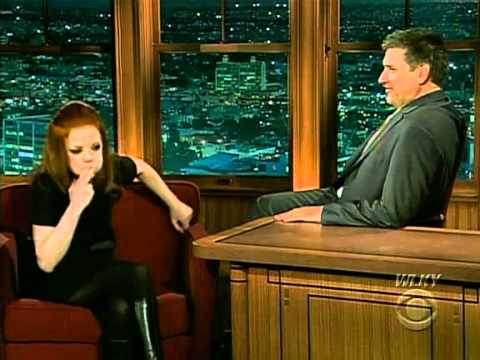 Shirley Manson - The Late Late Show with Craig Ferguson -2009/02/12