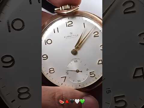 Converting a pocket watch in to a wristwatch #panerai#wristwatch#restoration