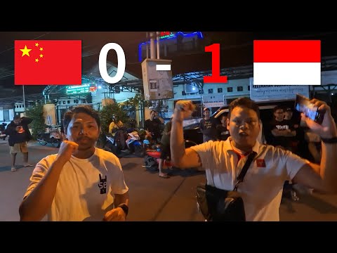 印尼街頭目睹國足惜敗，印尼人都瘋了！記錄我在日惹實現榴槤海鮮自由！