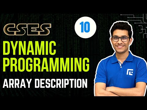 DP-10 Array Description | Problem Solving | Competitive Programming | DSA | CSES