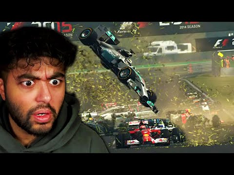 Laughing at F1 Game Memes & Glitches for 18 minutes
