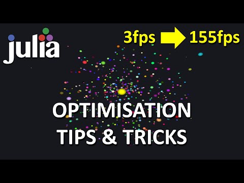 12. Optimisation Tips & Tricks [HPC in Julia]
