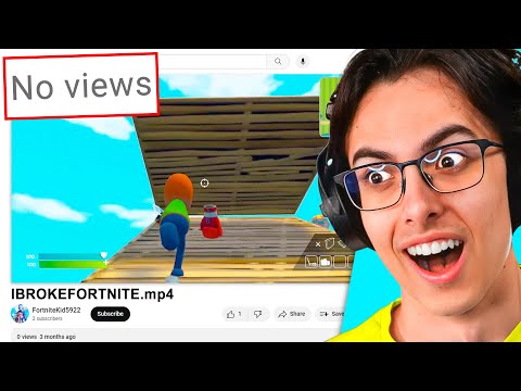 Reacting To Fortnite Videos With 0 VIEWS... (TERRIBLE)